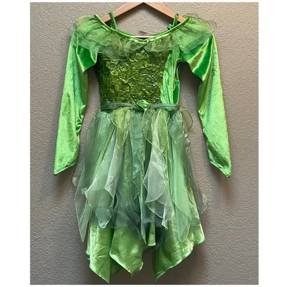 Dresses | Leaf Green Fairy Girl Dress Size 81 | Poshmark